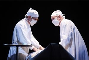 T.R. Knight and Patrick Stewart Photo